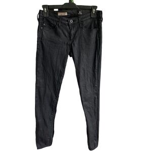 AG Adriano Goldschmied Womens The Absolute Legging Extreme Skinny Jeans Gray 26R